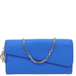 Christian Dior Diorissimo Leather Blue Long Wallet - Front