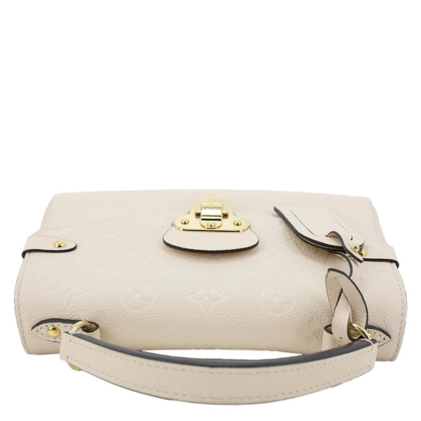 LOUIS VUITTON Georges BB Monogram Empreinte Leather Shoulder Bag Neutral