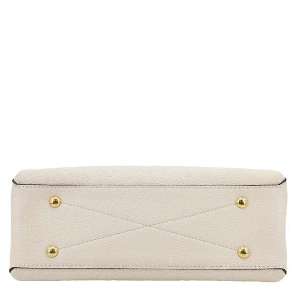 LOUIS VUITTON Georges BB Monogram Empreinte Leather Shoulder Bag Neutral