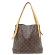 LOUIS VUITTON Voltaire Monogram Canvas Shoulder Bag Brown