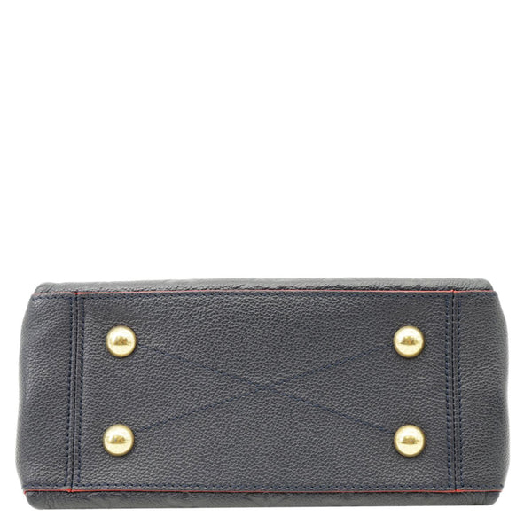 LOUIS VUITTON Surene BB Empreinte Leather Shoulder Bag Navy Blue