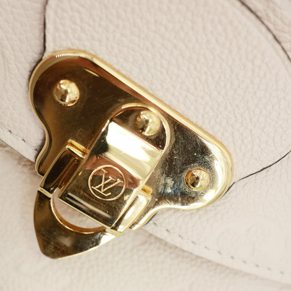 LOUIS VUITTON Georges BB Monogram Empreinte Leather Shoulder Bag Neutral