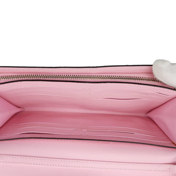 CHRISTIAN DIOR Diorissimo Leather Long Wallet Blue