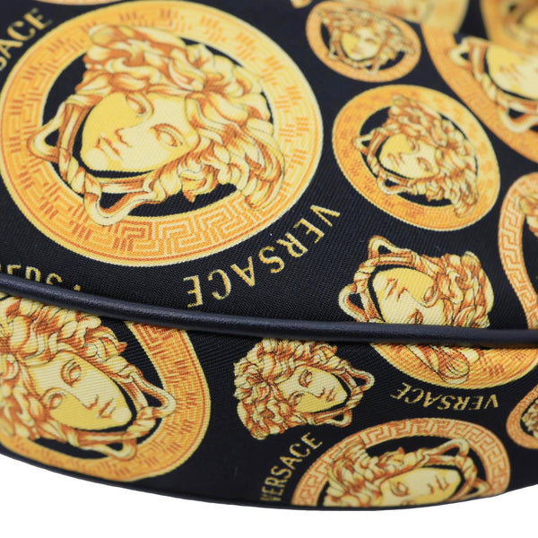 VERSACE Nylon Medusa Amplified Print Hobo Bag Multicolor