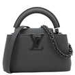 Louis Vuitton Capucines East-West Mini Black Crossbody Bag - Front