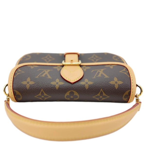 LOUIS VUITTON Nano Diane Monogram Canvas Shoulder Bag Brown