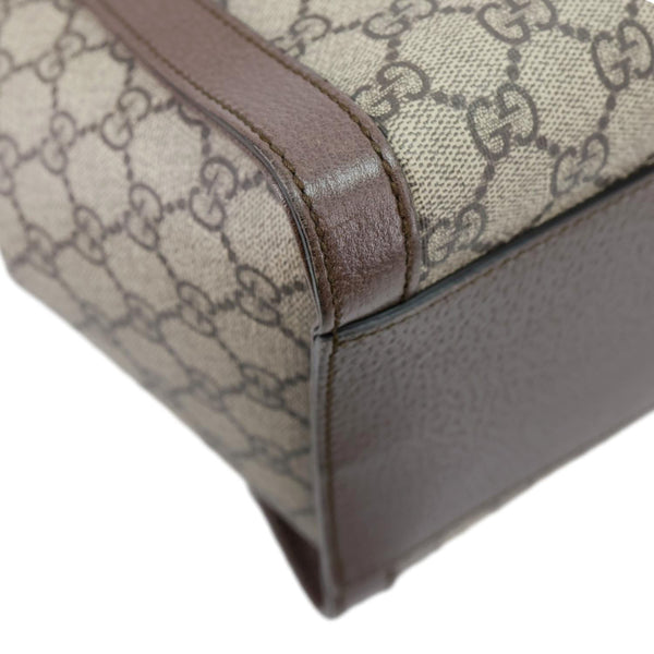 GUCCI Ophidia Medium GG Supreme Tote Shoulder Bag Beige 524537
