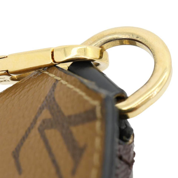 LOUIS VUITTON Bento Box East West Monogram Reverse Canvas Shoulder Bag Brown