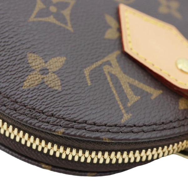 LOUIS VUITTON Alma BB Monogram Canvas Crossbody Bag Brown