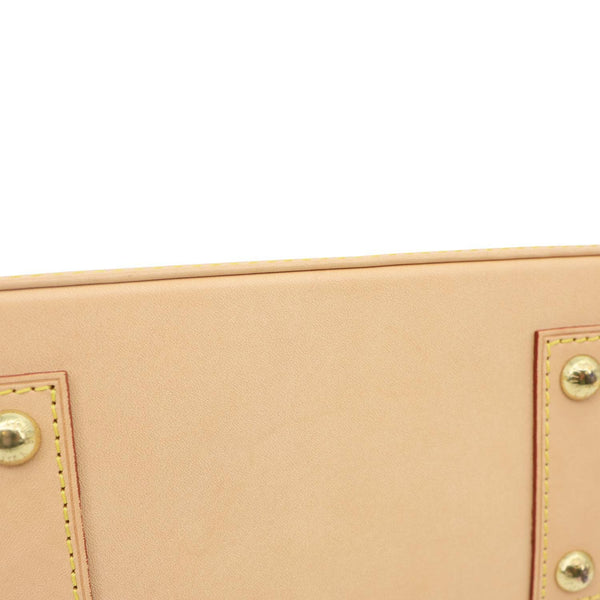 LOUIS VUITTON Alma BB Monogram Canvas Crossbody Bag Brown