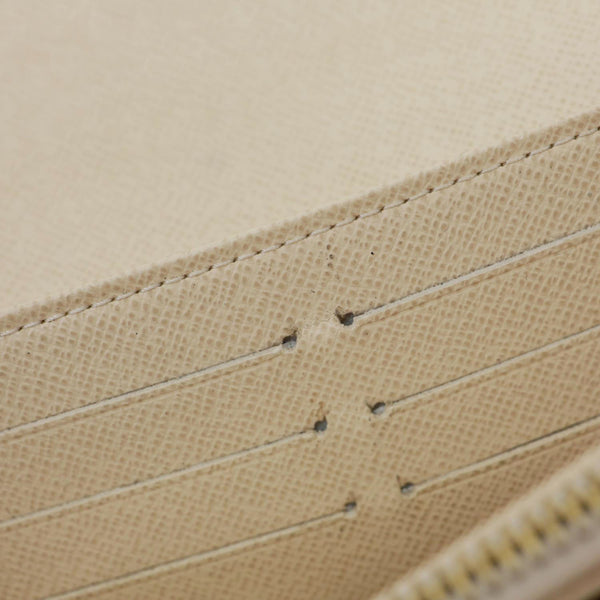 LOUIS VUITTON Sarah Damier Azur Wallet White