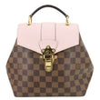 LOUIS VUITTON Clapton Damier Ebene Backpack Bag Pink