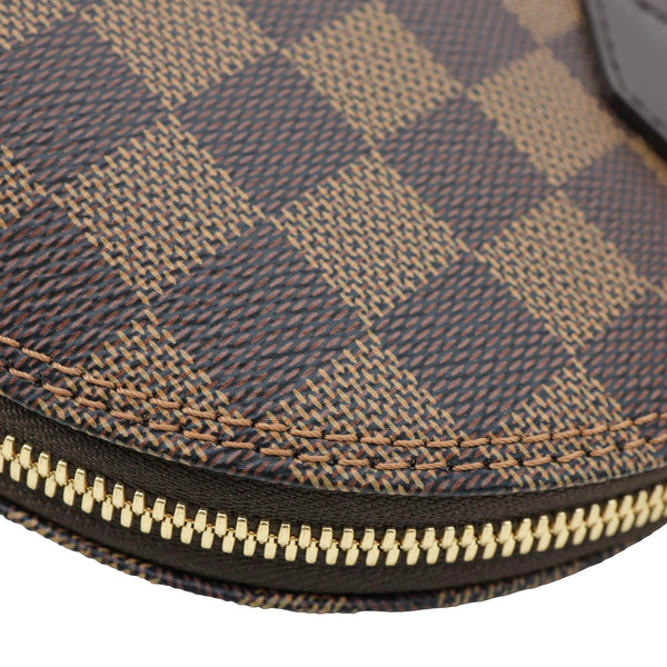 LOUIS VUITTON Alma PM Damier Ebene Satchel Bag Brown