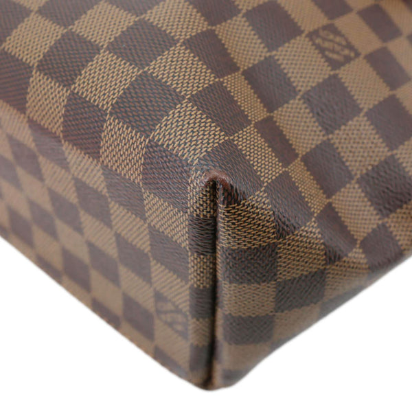 LOUIS VUITTON Clapton Damier Ebene Backpack Bag Pink