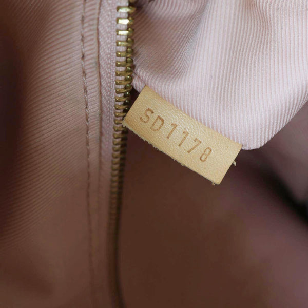 LOUIS VUITTON Graceful MM Damier Azur Hobo Bag Rose Ballerine