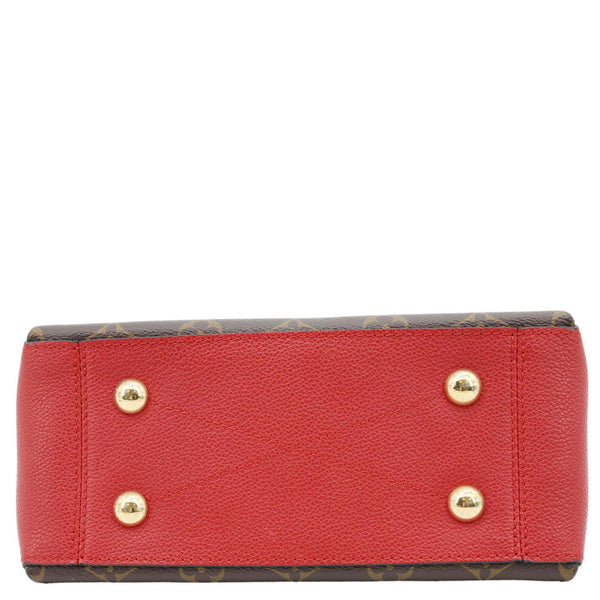 LOUIS VUITTON Surene BB Monogram Canvas Shoulder Bag Red