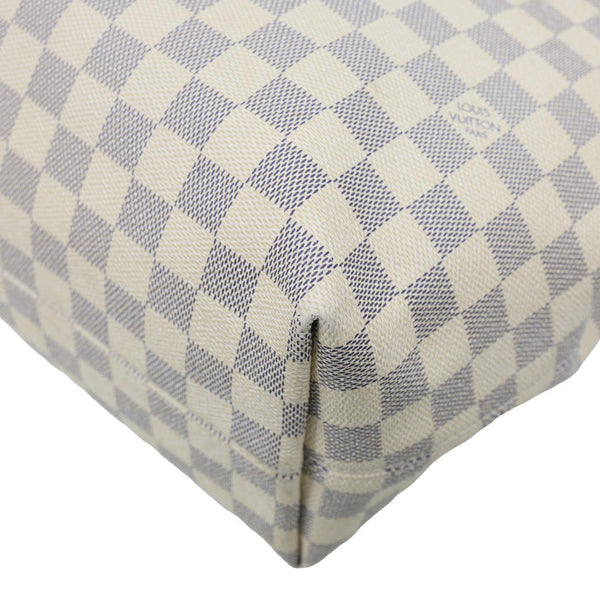 LOUIS VUITTON Graceful MM Damier Azur Hobo Bag Rose Ballerine