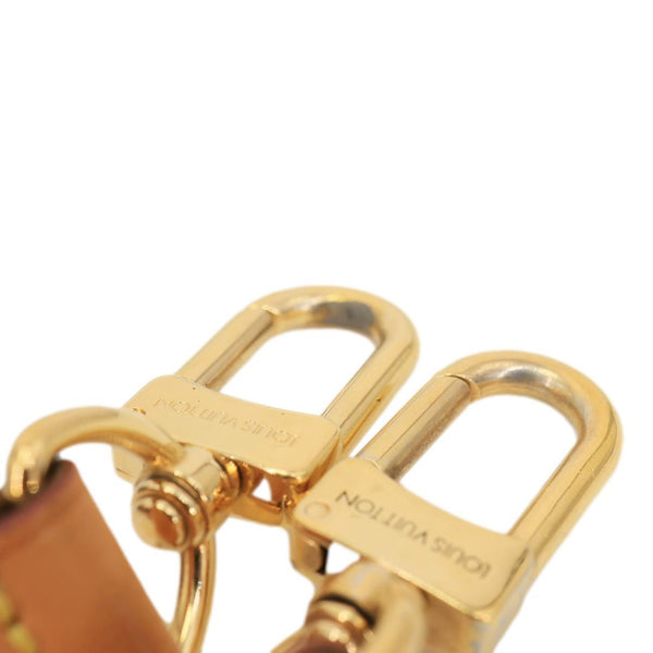 LOUIS VUITTON V BB Monogram Canvas Satchel Bag Pink