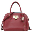 LOUIS VUITTON Milla PM Veau Nuage Leather Shoulder Bag Red