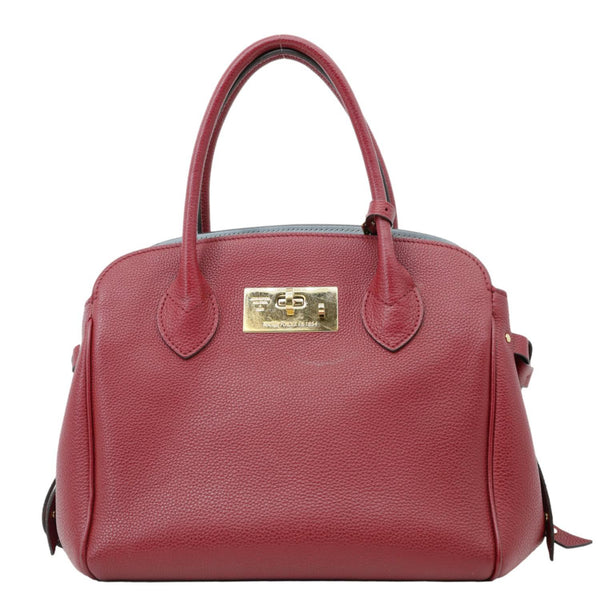 LOUIS VUITTON Milla PM Veau Nuage Leather Shoulder Bag Red