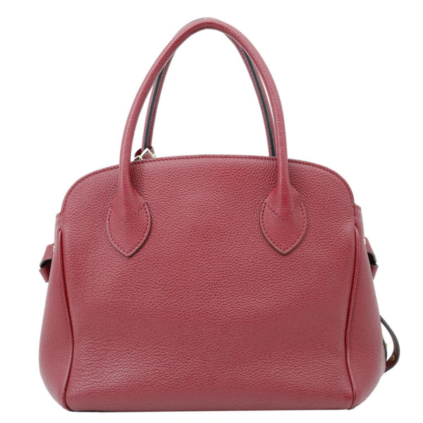 LOUIS VUITTON Milla PM Veau Nuage Leather Shoulder Bag Red