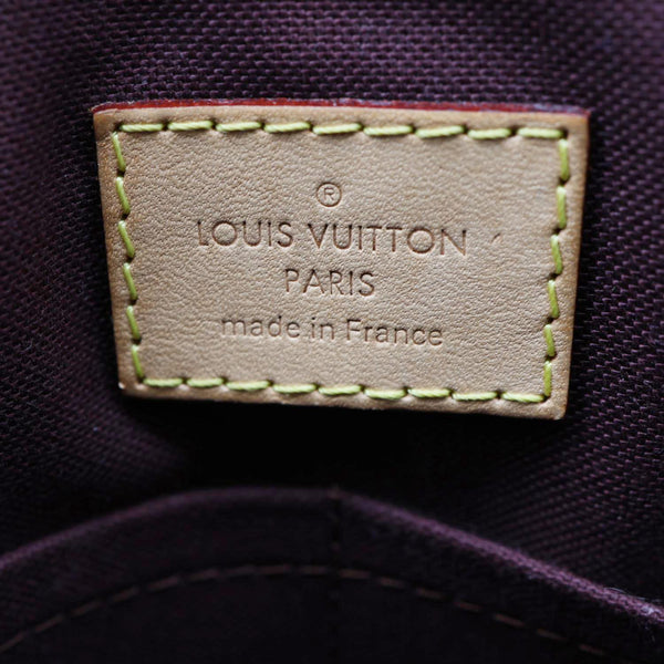 LOUIS VUITTON Rivoli PM Monogram Canvas Satchel Bag Brown