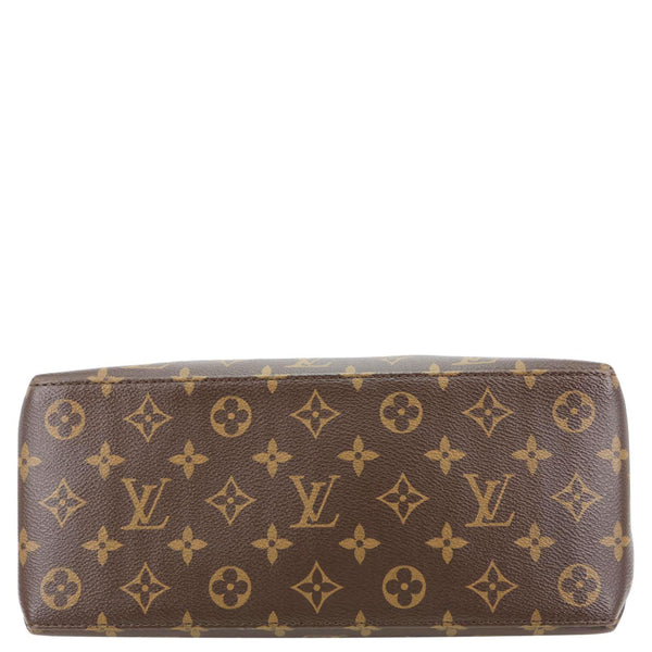 LOUIS VUITTON Petit Palais Monogram Canvas Shoulder Bag Brown