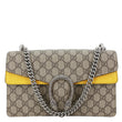 GUCCI Dionysus Small GG Supreme Canvas Shoulder Bag Beige 400249