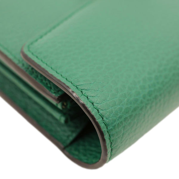 GUCCI Dionysus Crystal Mini Dollar Calfskin Leather Crossbody Bag Green 401231