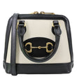 GUCCI Horsebit 1955 Mini Leather Crossbody Bag Black 640716