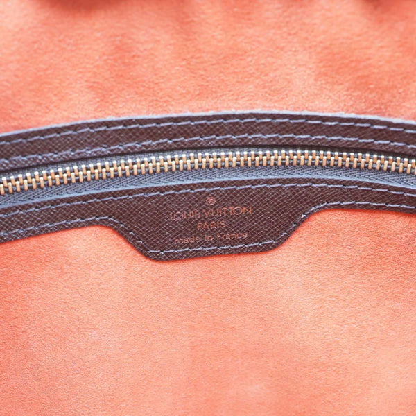 LOUIS VUITTON Venice Sac Plat PM Damier Ebene Tote Bag Brown