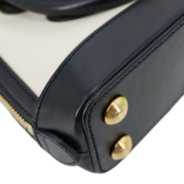 GUCCI Horsebit 1955 Mini Leather Crossbody Bag Black 640716