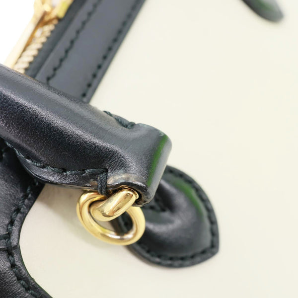 GUCCI Horsebit 1955 Mini Leather Crossbody Bag Black 640716
