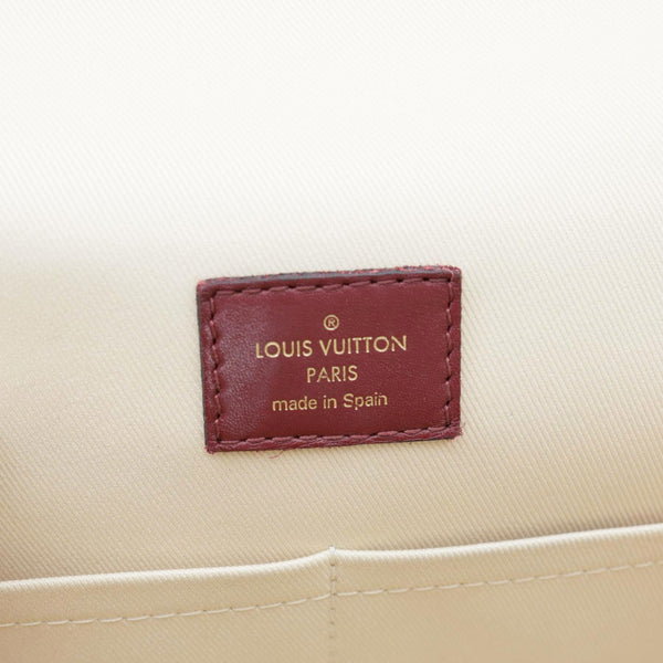 LOUIS VUITTON Braided Cluny BB Monogram Canvas Shoulder Bag Brown