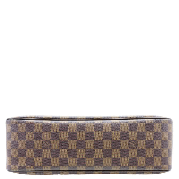 LOUIS VUITTON Parioli PM Damier Ebene Tote Shoulder Bag Brown