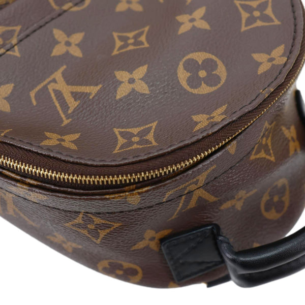 LOUIS VUITTON Palm Spring Mini Monogram Canvas Backpack Brown