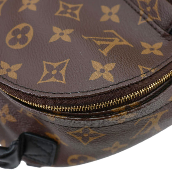 LOUIS VUITTON Palm Spring Mini Monogram Canvas Backpack Brown