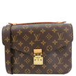 LOUIS VUITTON Metis Pochette Monogram Canvas Crossbody Bag Brown