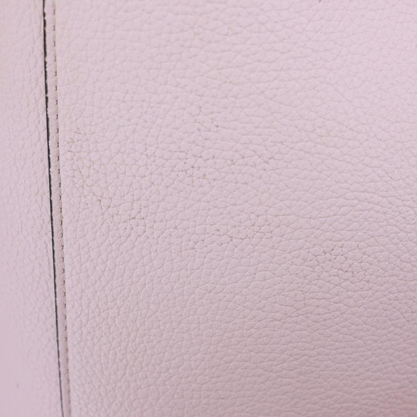 CHRISTIAN LOUBOUTIN Cabarock Spiked Small Calfskin Leather Shopper Tote Bag Pink