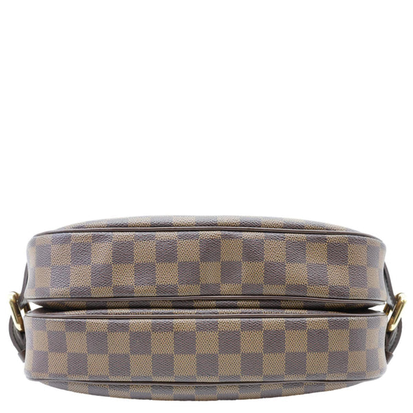 LOUIS VUITTON Highbury Damier Ebene Shoulder Bag Brown