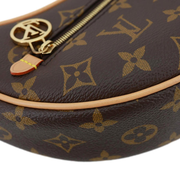 LOUIS VUITTON Loop Monogram Reverse Canvas Hobo Bag Brown