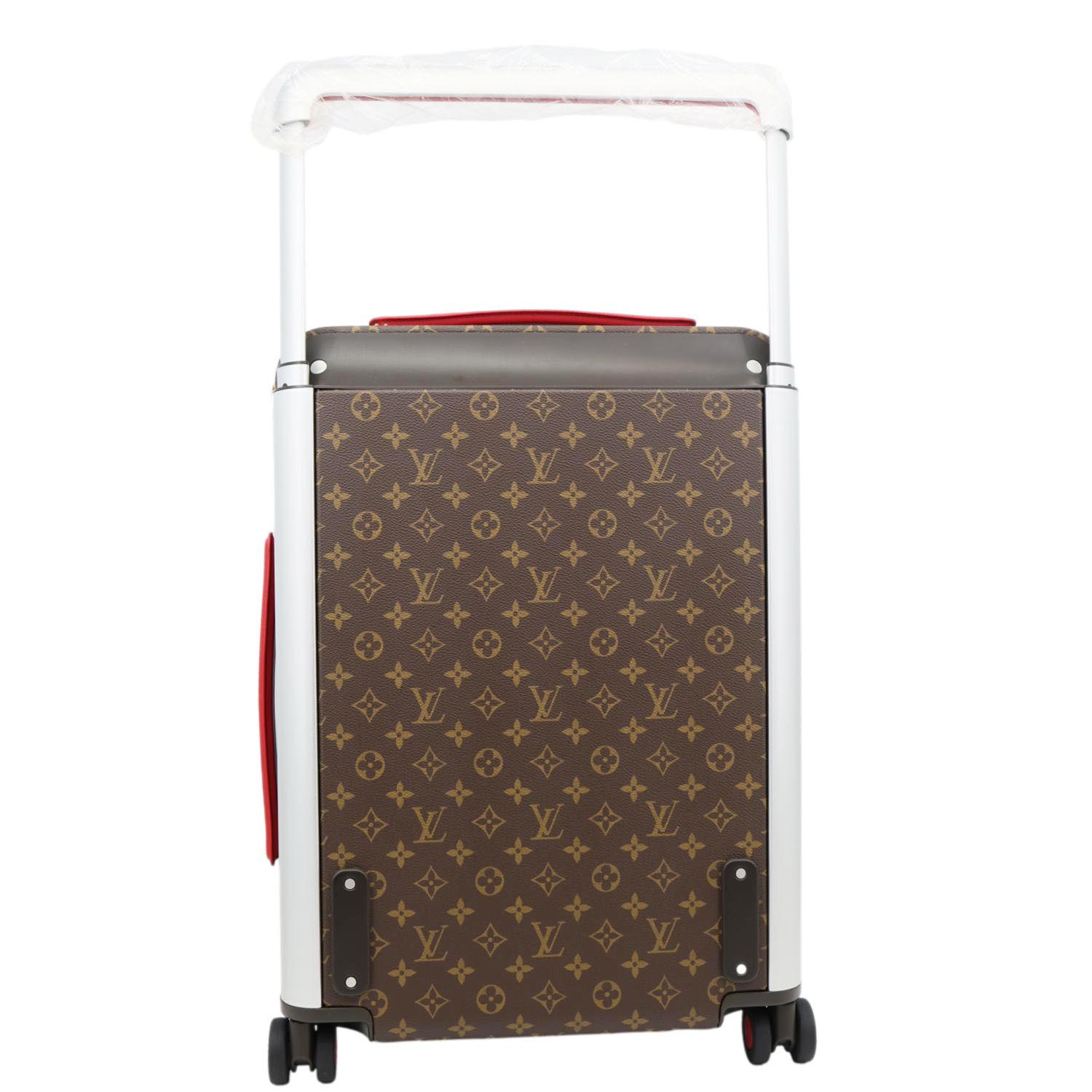 LOUIS VUITTON Horizon 55 Monogram Canvas Travel Bag Brown