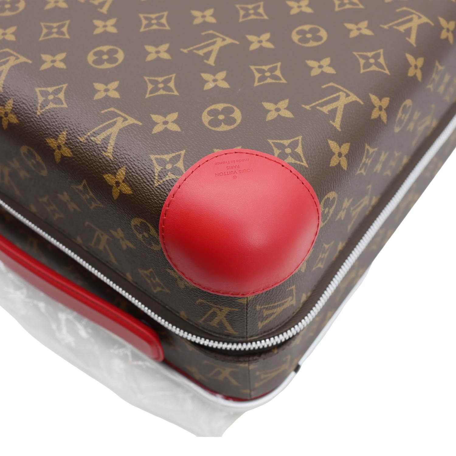 LOUIS VUITTON Horizon 55 Monogram Canvas Travel Bag Brown