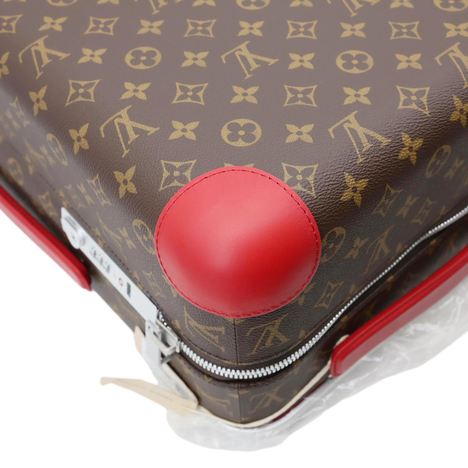 LOUIS VUITTON Horizon 55 Monogram Canvas Travel Bag Brown