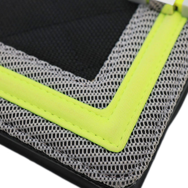 CHANEL Fluo Boy Flap Small Quilted Canvas Crossbody Bag Black