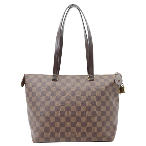 LOUIS VUITTON Iena PM Damier Ebene Shoulder Bag Brown