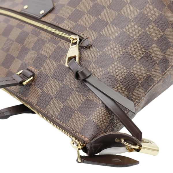 LOUIS VUITTON Iena PM Damier Ebene Shoulder Bag Brown