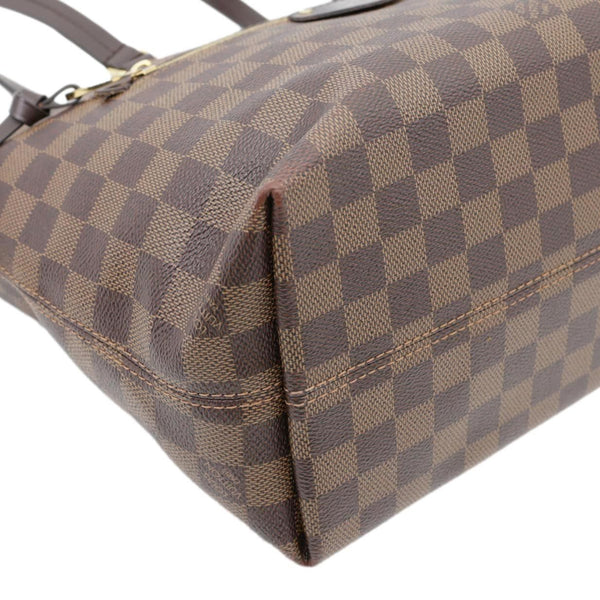 LOUIS VUITTON Iena PM Damier Ebene Shoulder Bag Brown