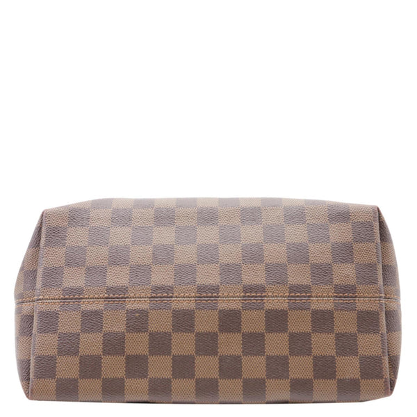 LOUIS VUITTON Iena PM Damier Ebene Shoulder Bag Brown