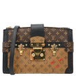 LOUIS VUITTON Trunk Clutch Reverse Monogram Crossbody Bag Brown
